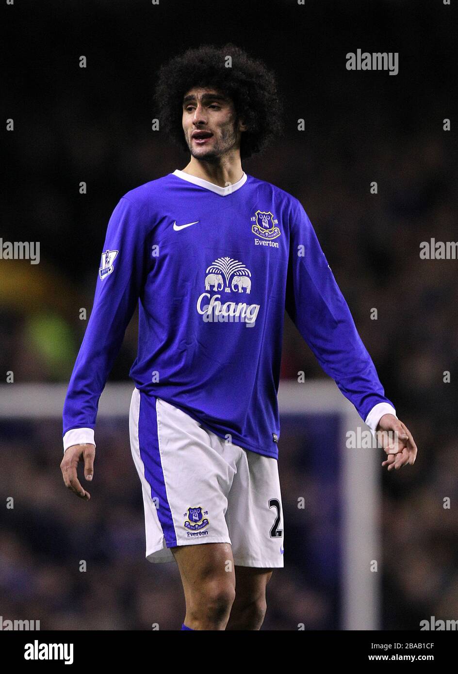 Marouane Fellaini, Everton Stock Photo - Alamy