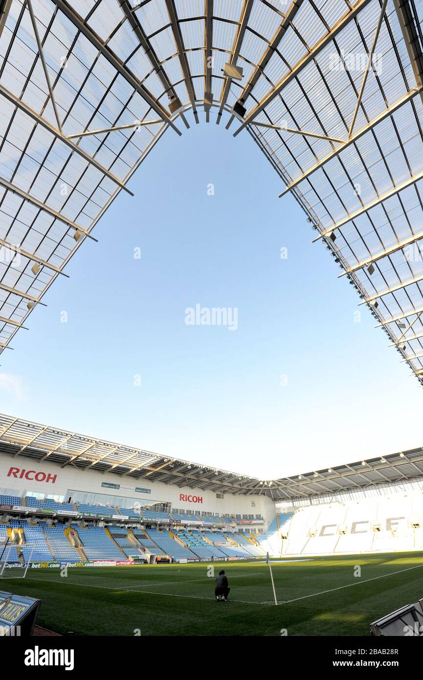 A general view of the Ricoh Arena, home of Coventry City Stock Photo