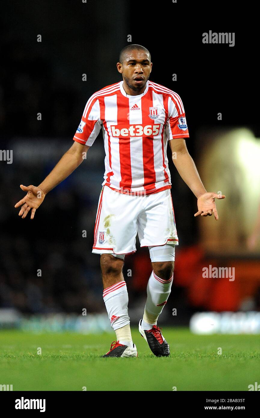 Wilson Palacios Stoke City Stock Photo Alamy