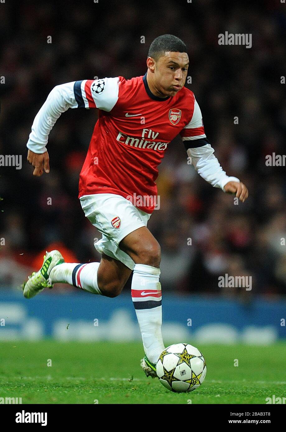 Alex Oxlade-Chamberlain, Arsenal Stock Photo - Alamy