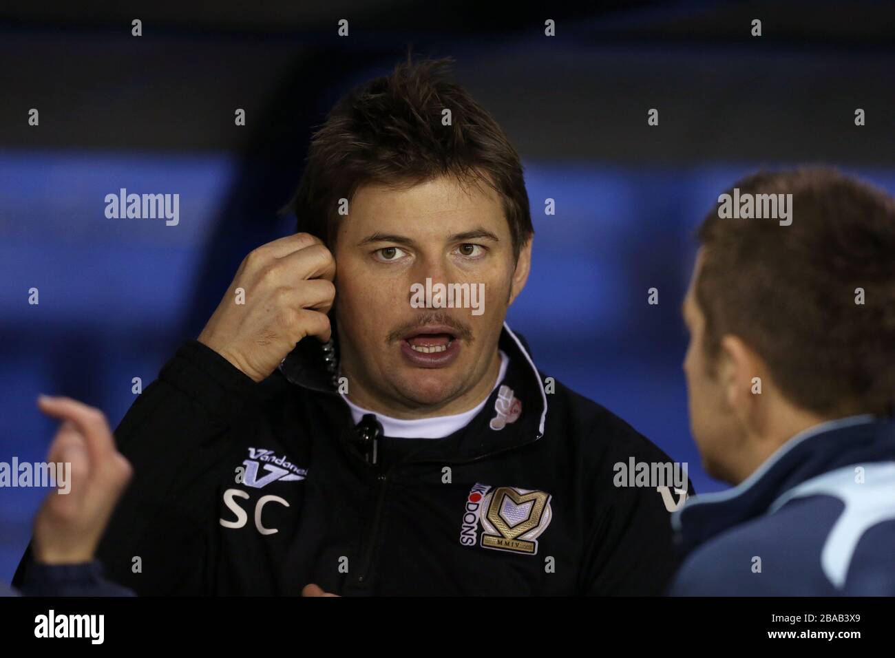 Milton Keynes Dons head of sports medicine Simon Crampton Stock Photo