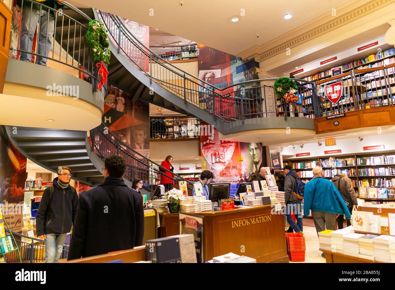 Harvard square book store hires stock photography and images Alamy