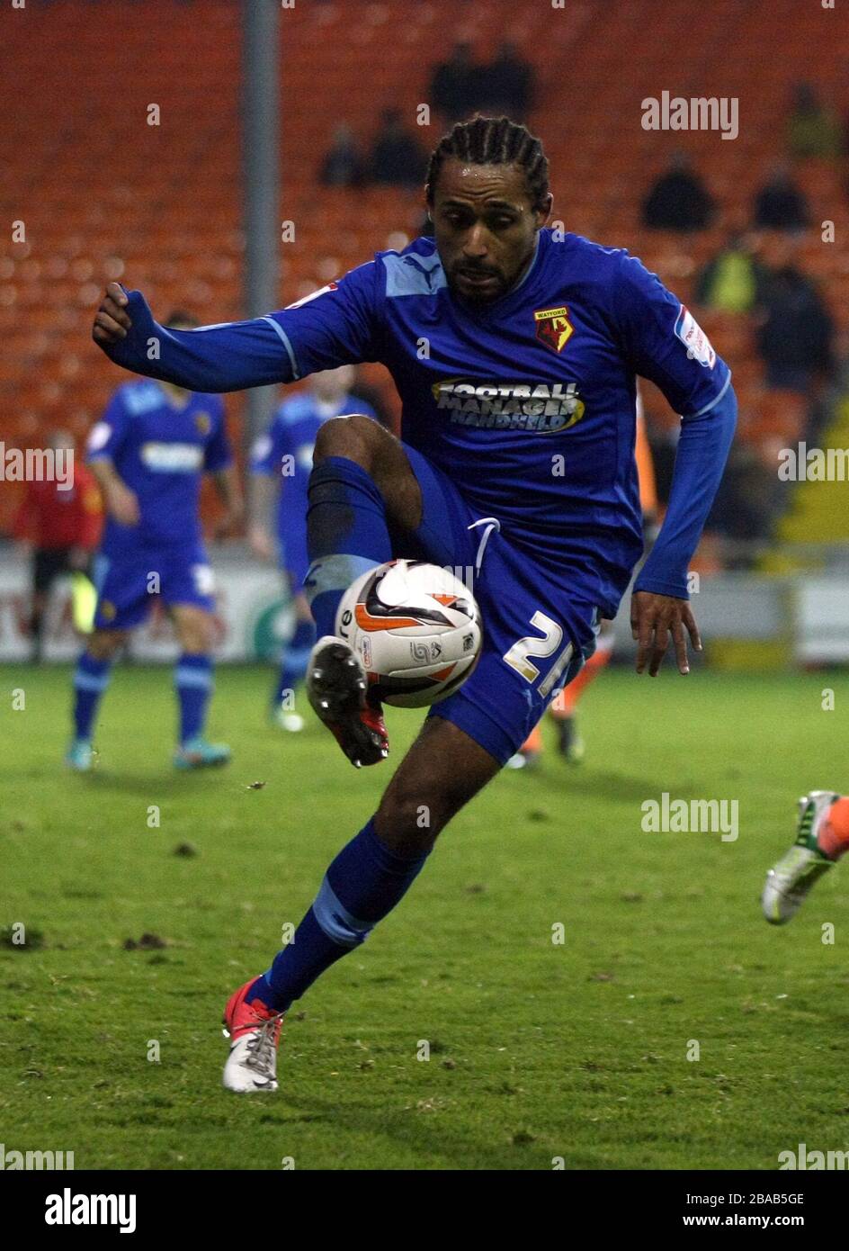 Ikechi Anya, Watford Stock Photo Alamy