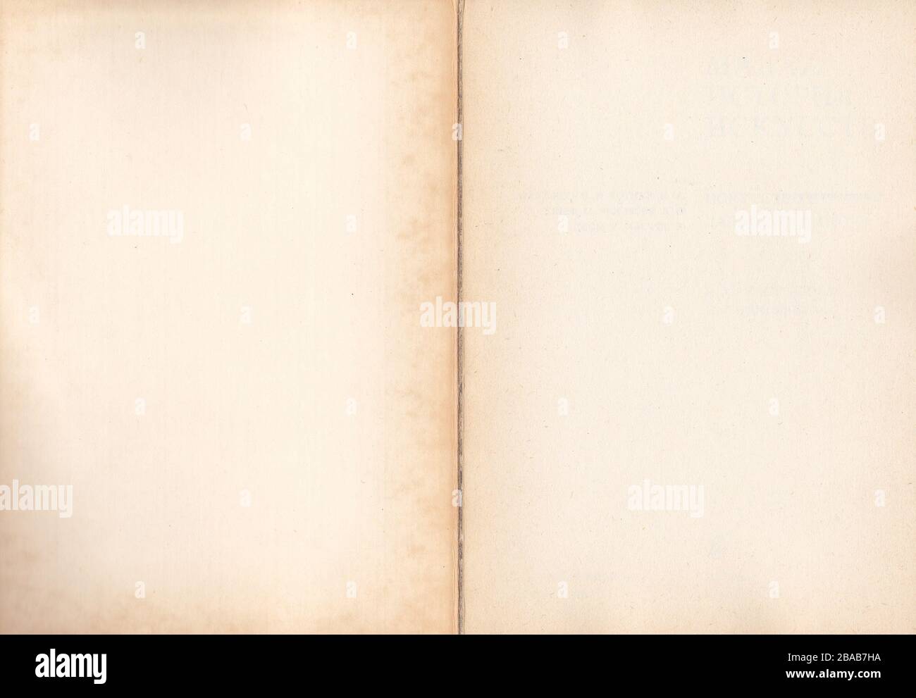 Old empty texture. Old creased paper background Stock Photo
