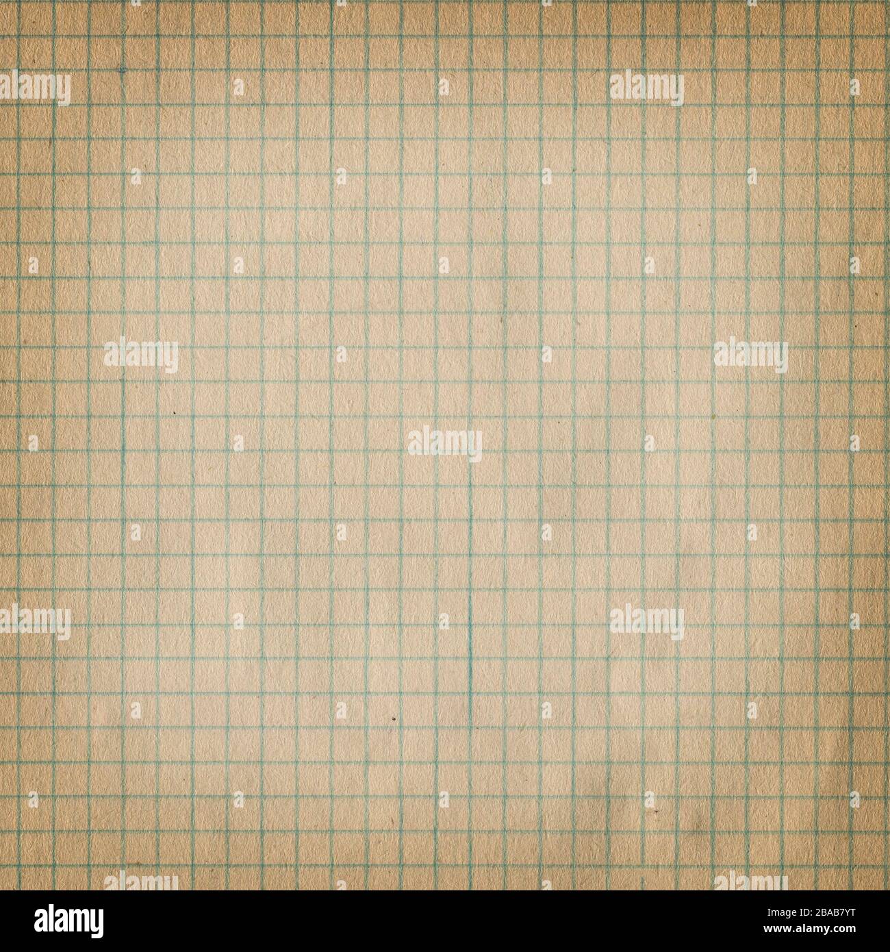 Squared paper sheet background. Yellow gold paper grid sheet background