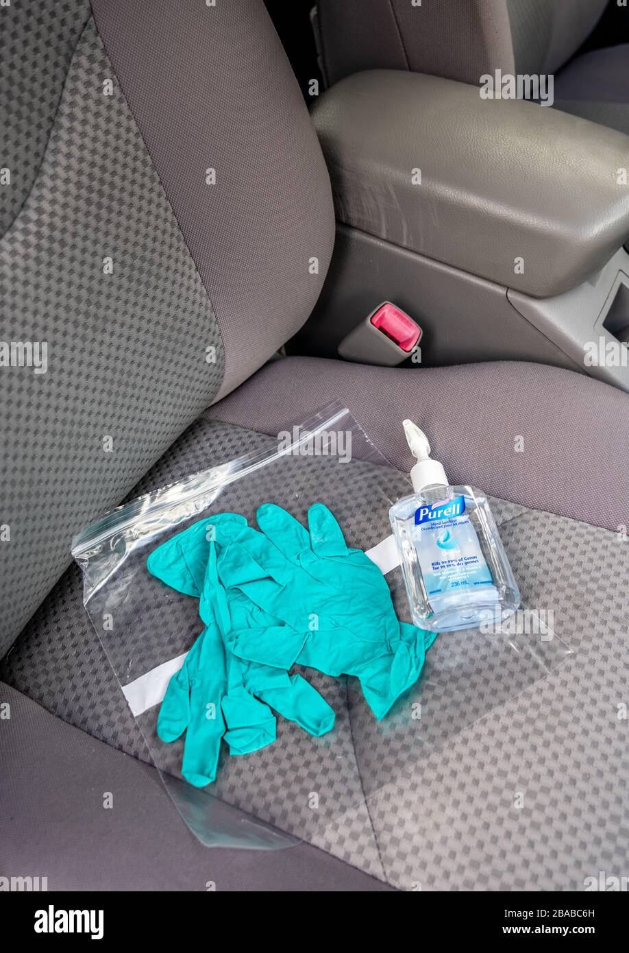 car seat plastic bag