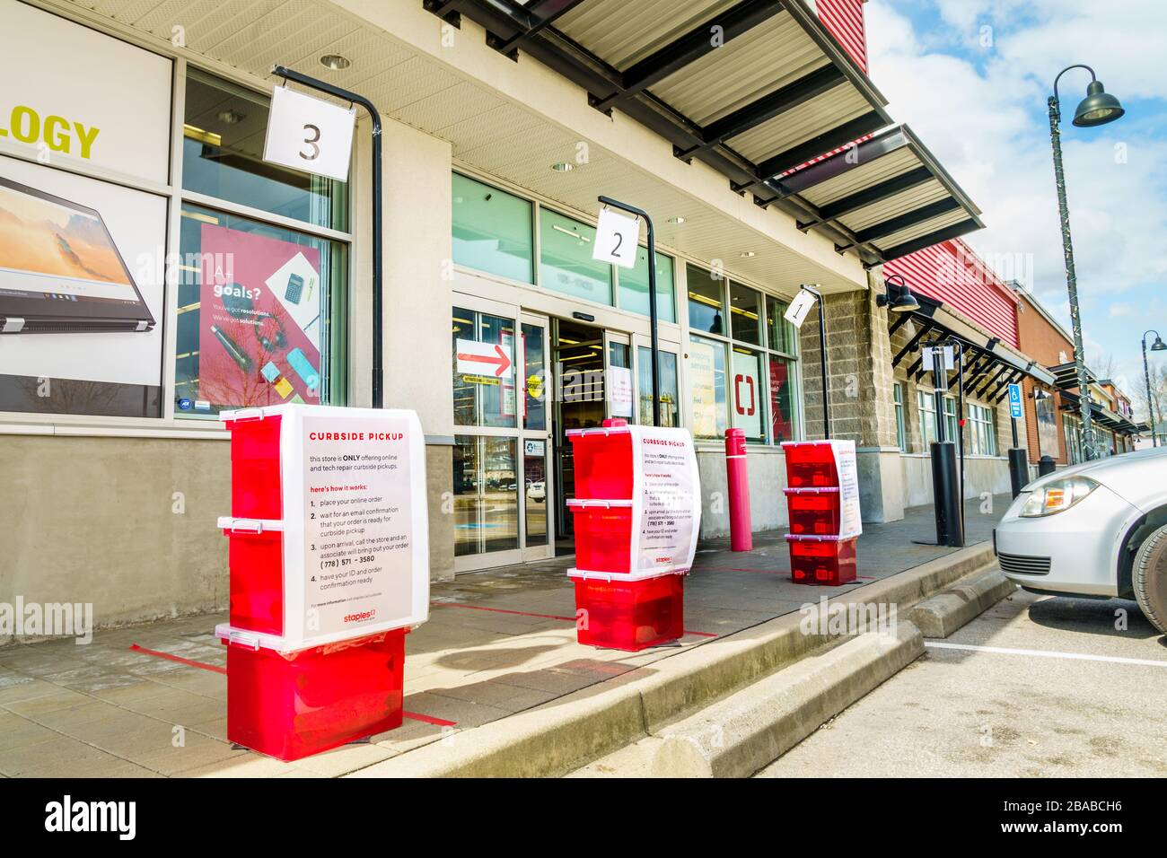 Staples office supply store hires stock photography and images Alamy