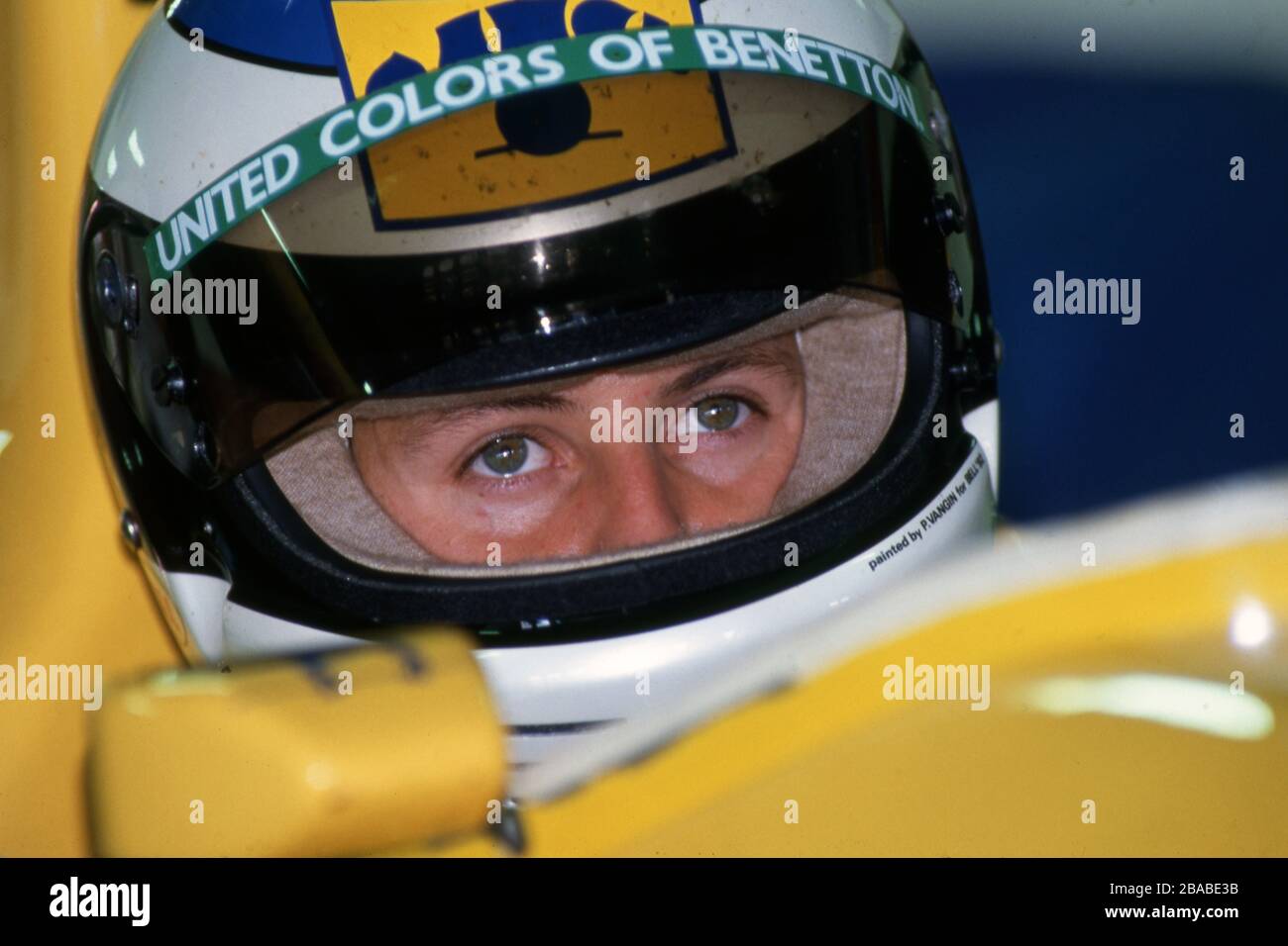 firo: Formula 1, season 1992 Sport, Motorsport, Formula 1, archive, archive  pictures Team Benetton (1991-1995) Michael Schumacher, Germany, was a  Formula 1 driver from 1991 to 2006 and 2010 to 2012, Schumacher