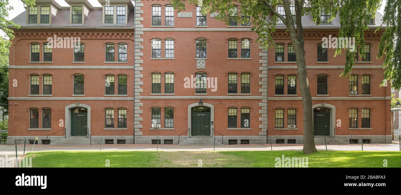 Harvard University building, Cambridge, Massachusetts, USA Stock Photo