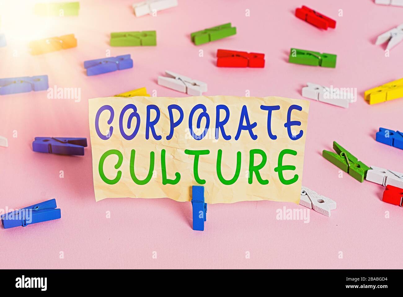 Text sign showing Corporate Culture. Business photo showcasing ...