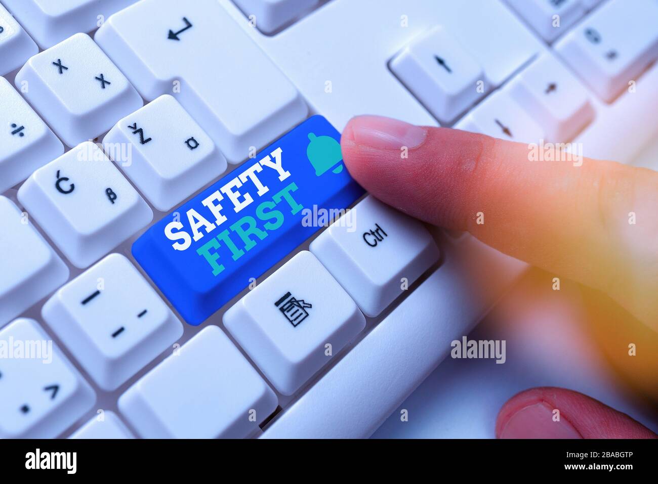 Safety first meaning warning prevention hires stock photography and