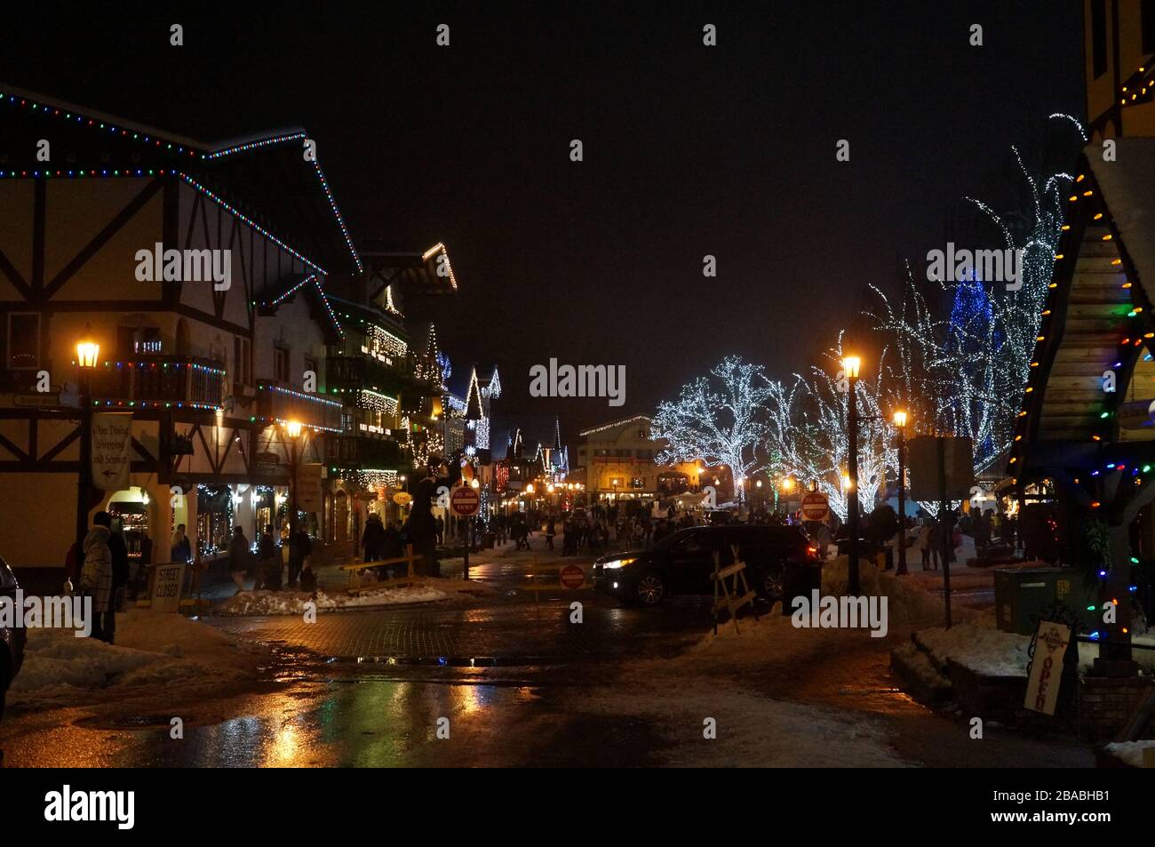 Leavenworth Bavarian Village Christmas Lights festival, Washington