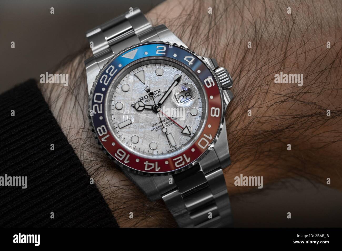 Montre Rolex GMT-Master II 40 mm Full Set 2009 Ref. 116710LN