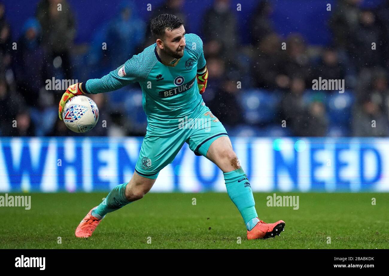 Queens Park Rangers' goalkeeper Liam Kelly Stock Photo Alamy