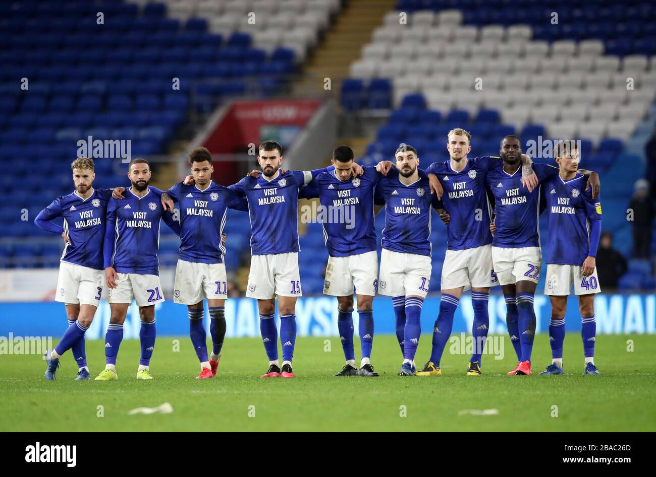 Cardiff City FC Players Support Literacy Project 