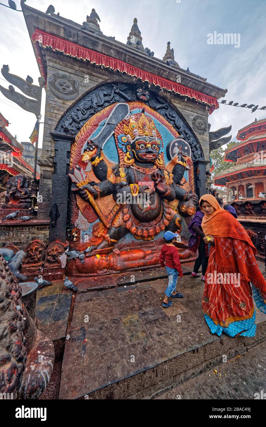 Colour wall art Unframed print Kathmandu Fine art photograph World travel images Sadhus in Durbar Square