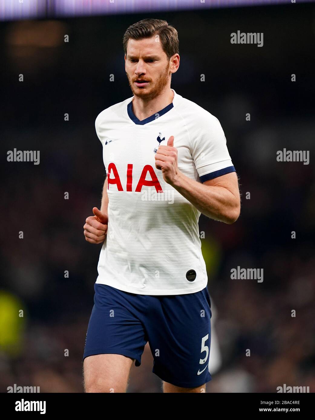 Tottenham Hotspur's Jan Vertonghen Stock Photo