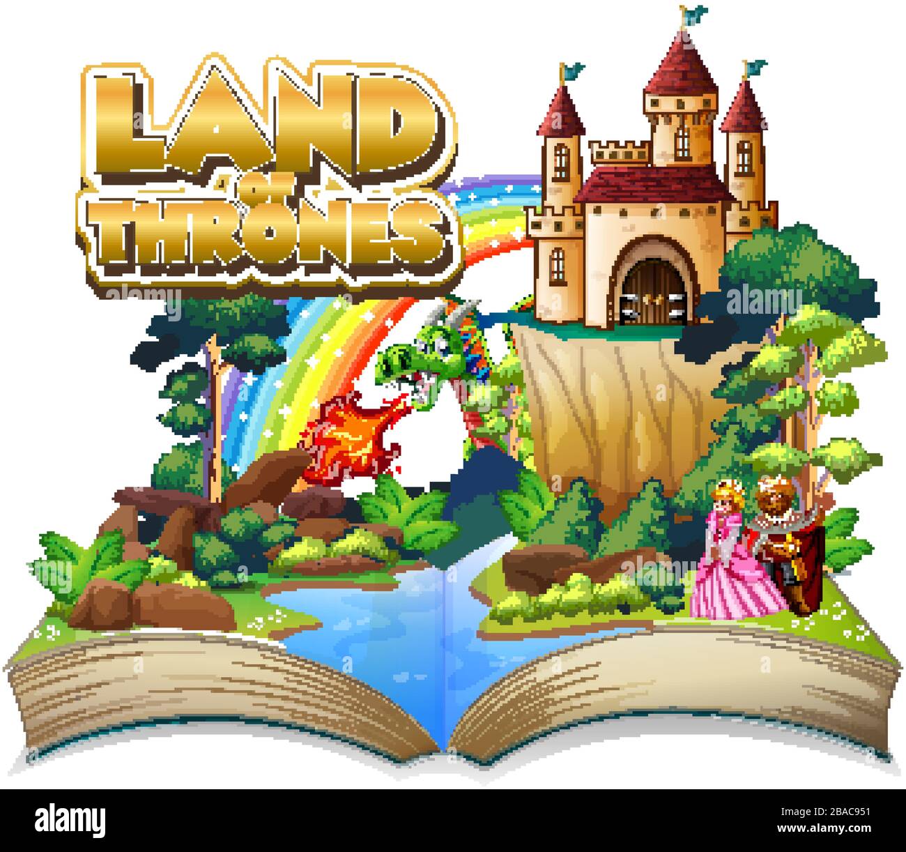 Font Desing For Word Land Of Thrones With Big Castle And Dragon Illustration Stock Vector Image Art Alamy Font Desing For Word Land Of Thrones With Big Castle And Dragon Illustration Stock Vector Image Art Alamy