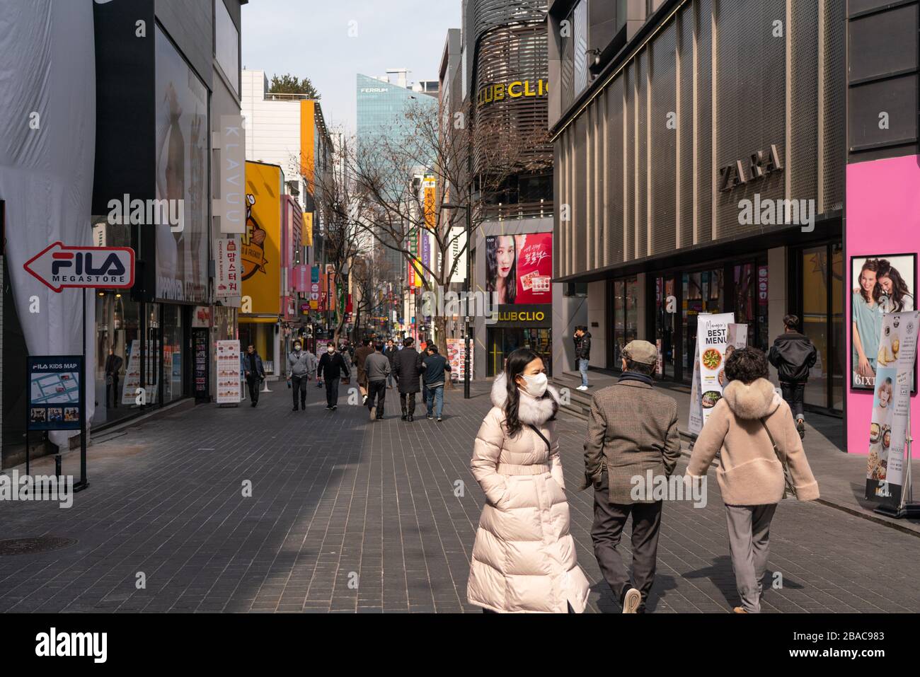 myeongdong fila