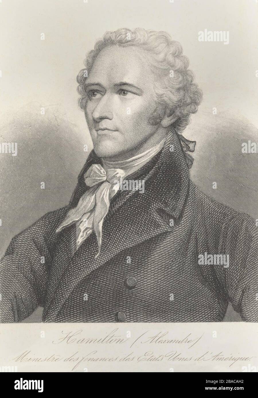 Alexander Hamilton, Treasury Secretary of the United States. The French