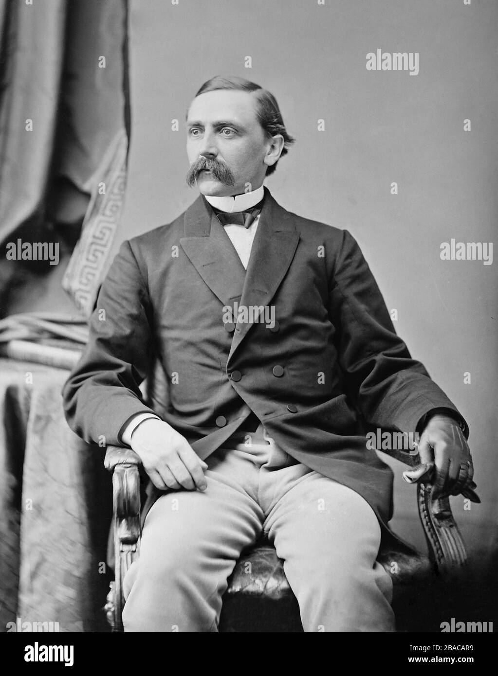 Portrait of a Carpetbagger. Gen. Adelbert Ames was a Medal of Honor