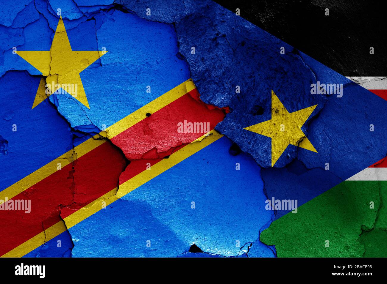 Dr congo sudan flag hi-res stock photography and images - Alamy