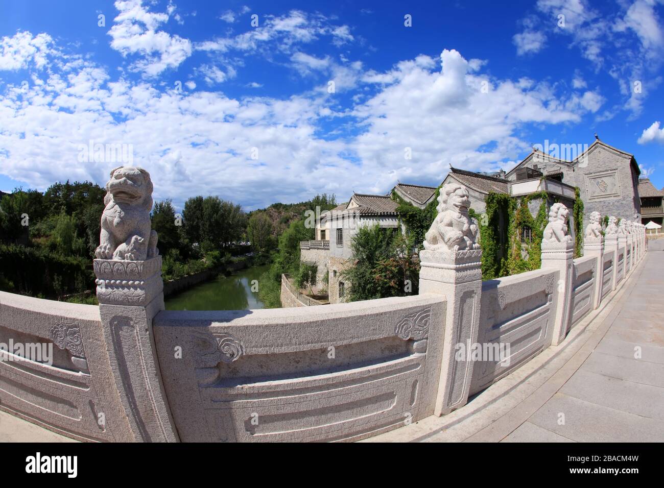 Ancient stone bridges in china stock photo alamy