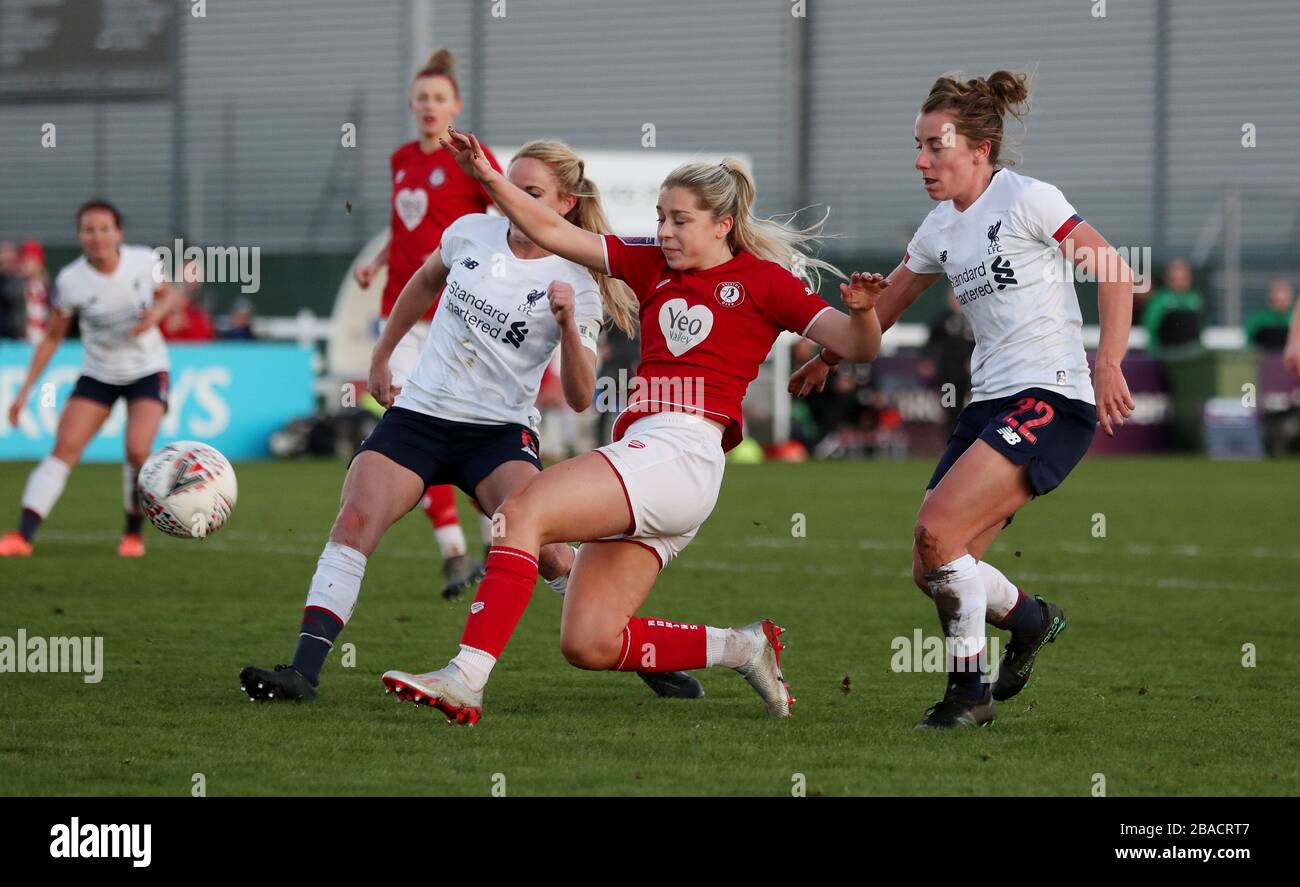 Bristol City's Poppy Pattinson in action Stock Photo