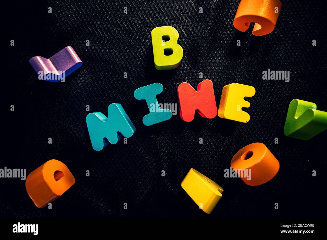 3d letters block hi-res stock photography and images - Alamy