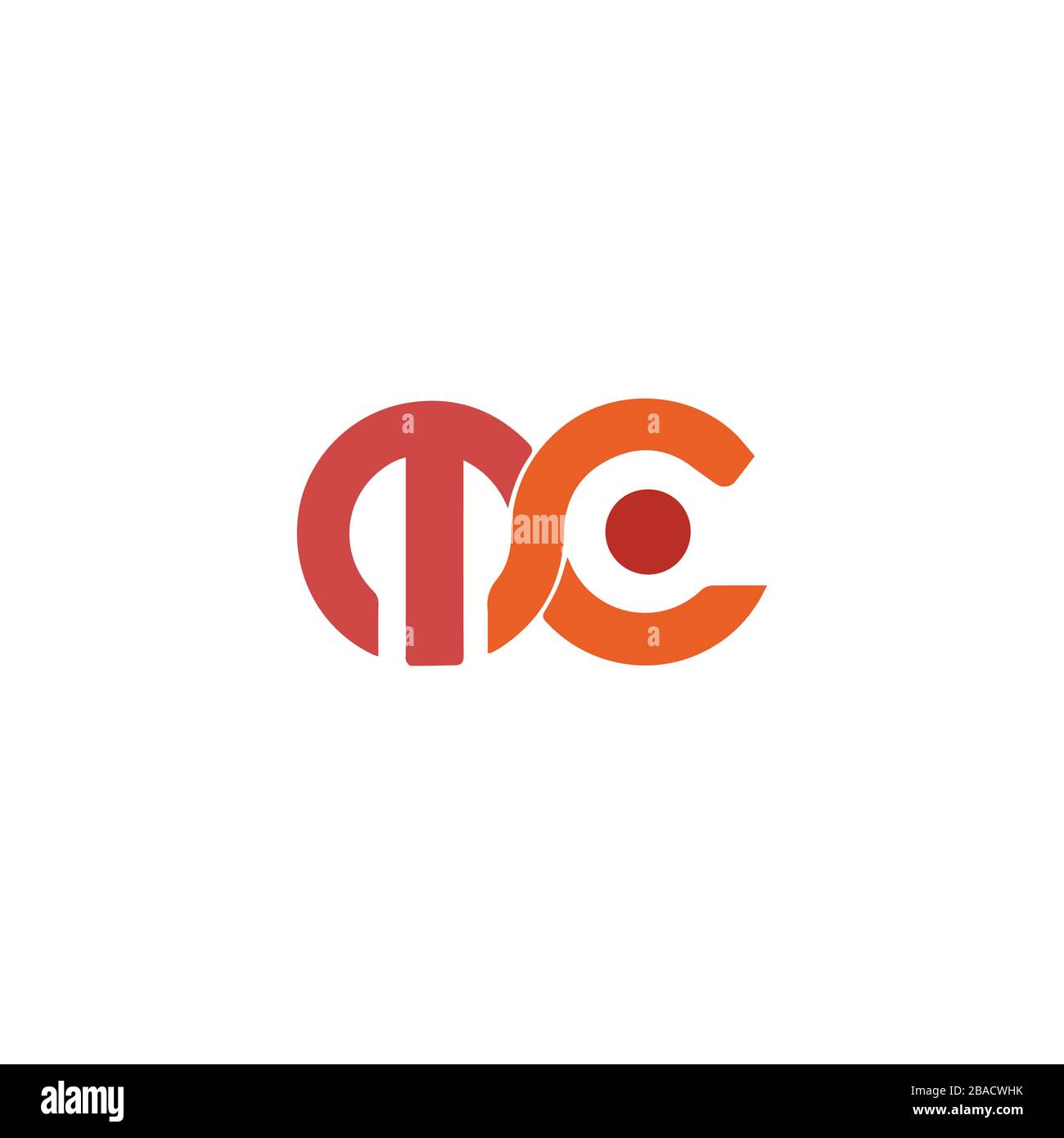 Initial Letter mc logo or cm logo vector design template Stock Vector ...