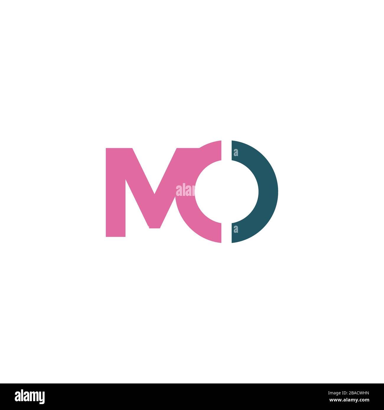 Initial Letter mc logo or cm logo vector design template Stock Vector