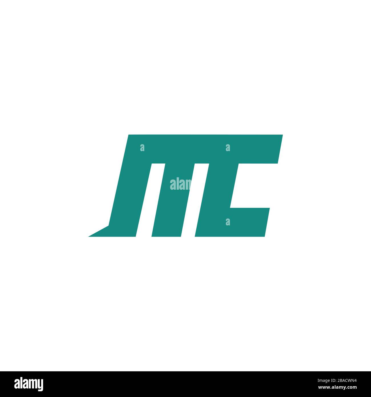 Initial Letter mc logo or cm logo vector design template Stock Vector ...