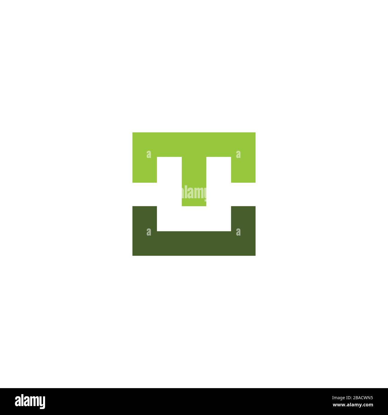 Initial Letter mc logo or cm logo vector design template Stock Vector