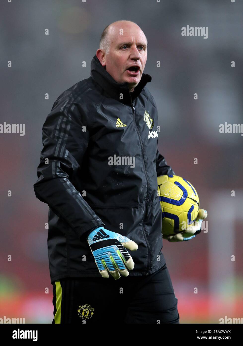 Manchester United goalkeeper coach Richard Hartis Stock Photo Alamy