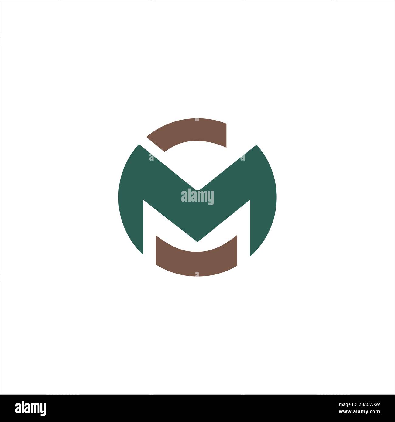 Initial Letter mc logo or cm logo vector design template Stock Vector ...