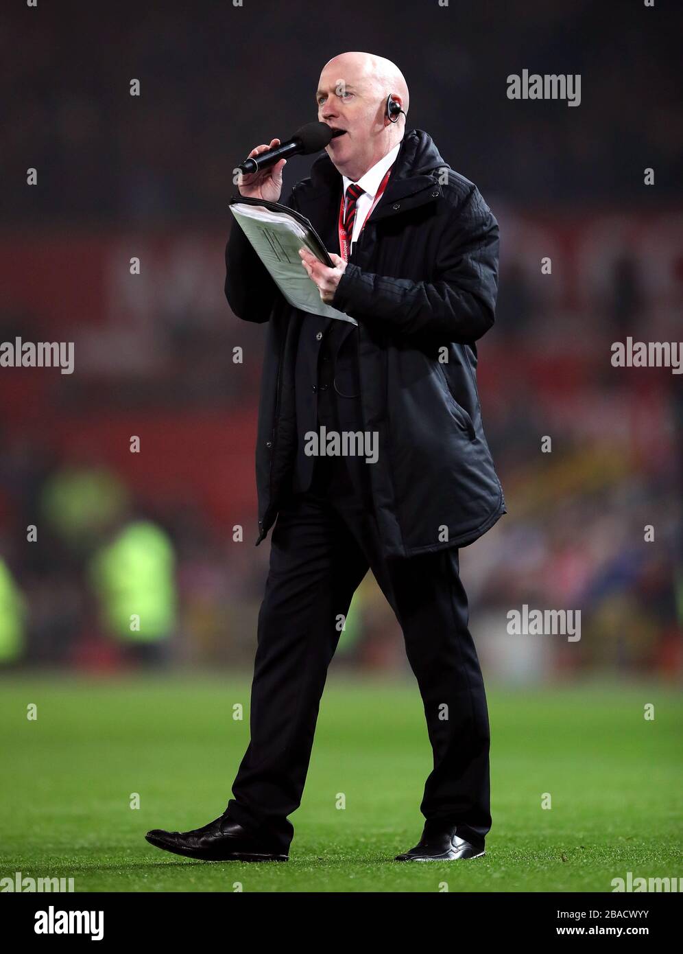 Manchester United Stadium Announcer High Resolution Stock Photography And Images Alamy