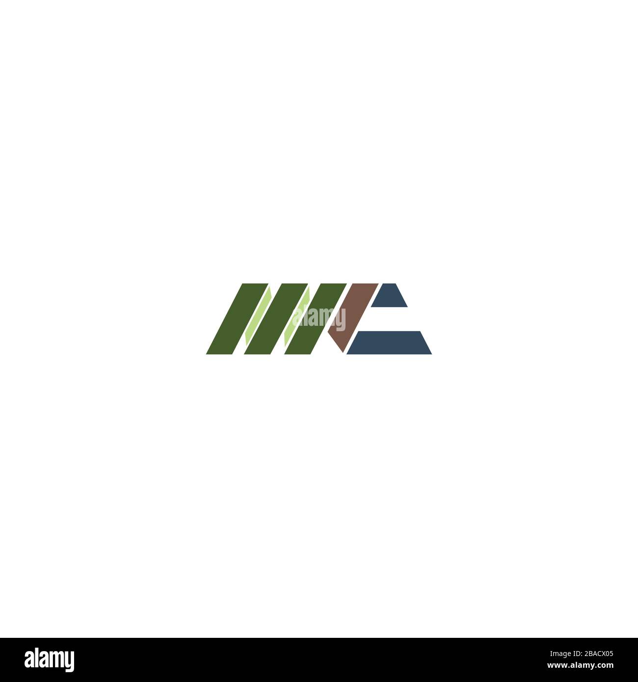 Initial Letter mc logo or cm logo vector design template Stock Vector ...