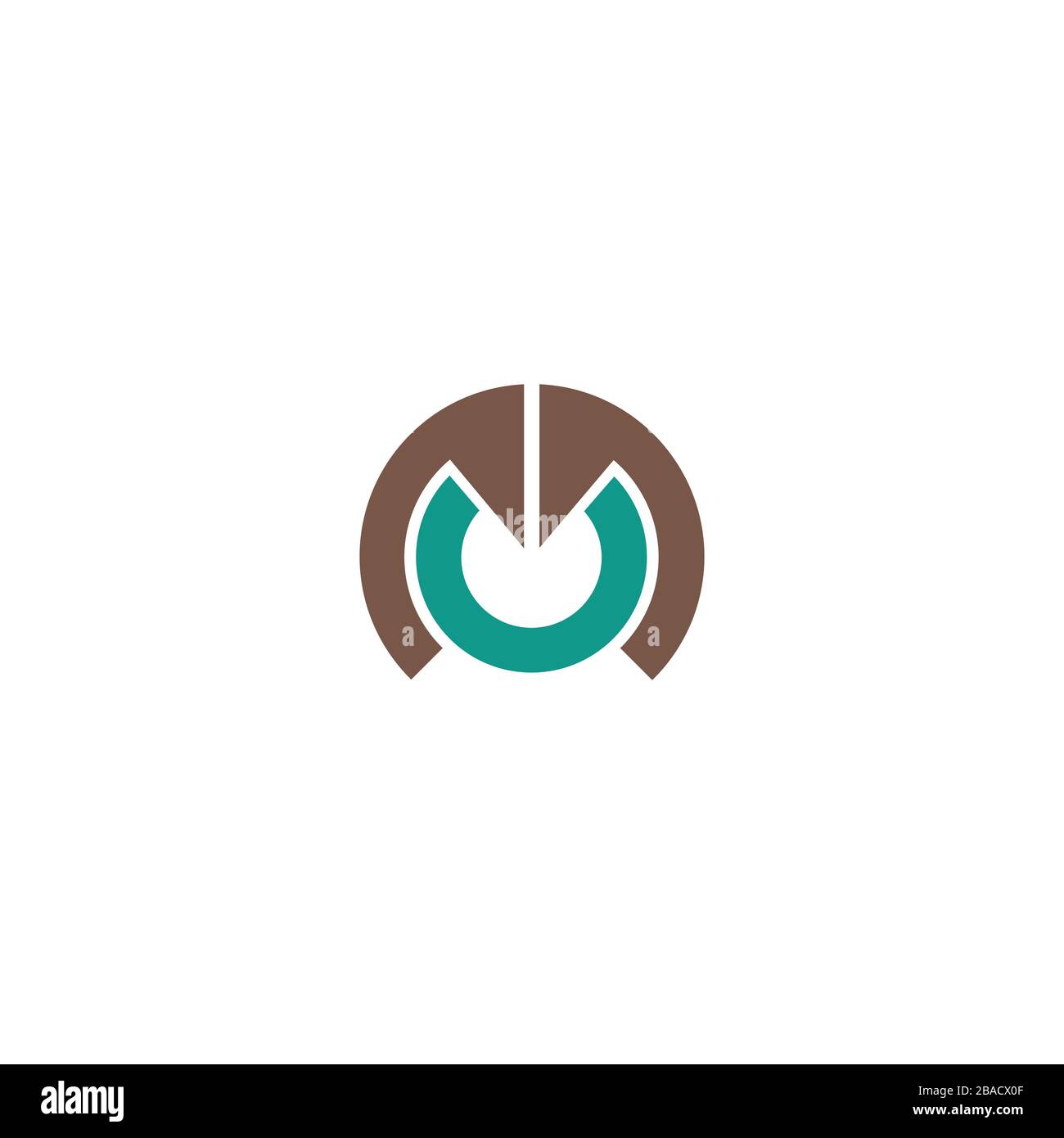 Initial Letter mc logo or cm logo vector design template Stock Vector