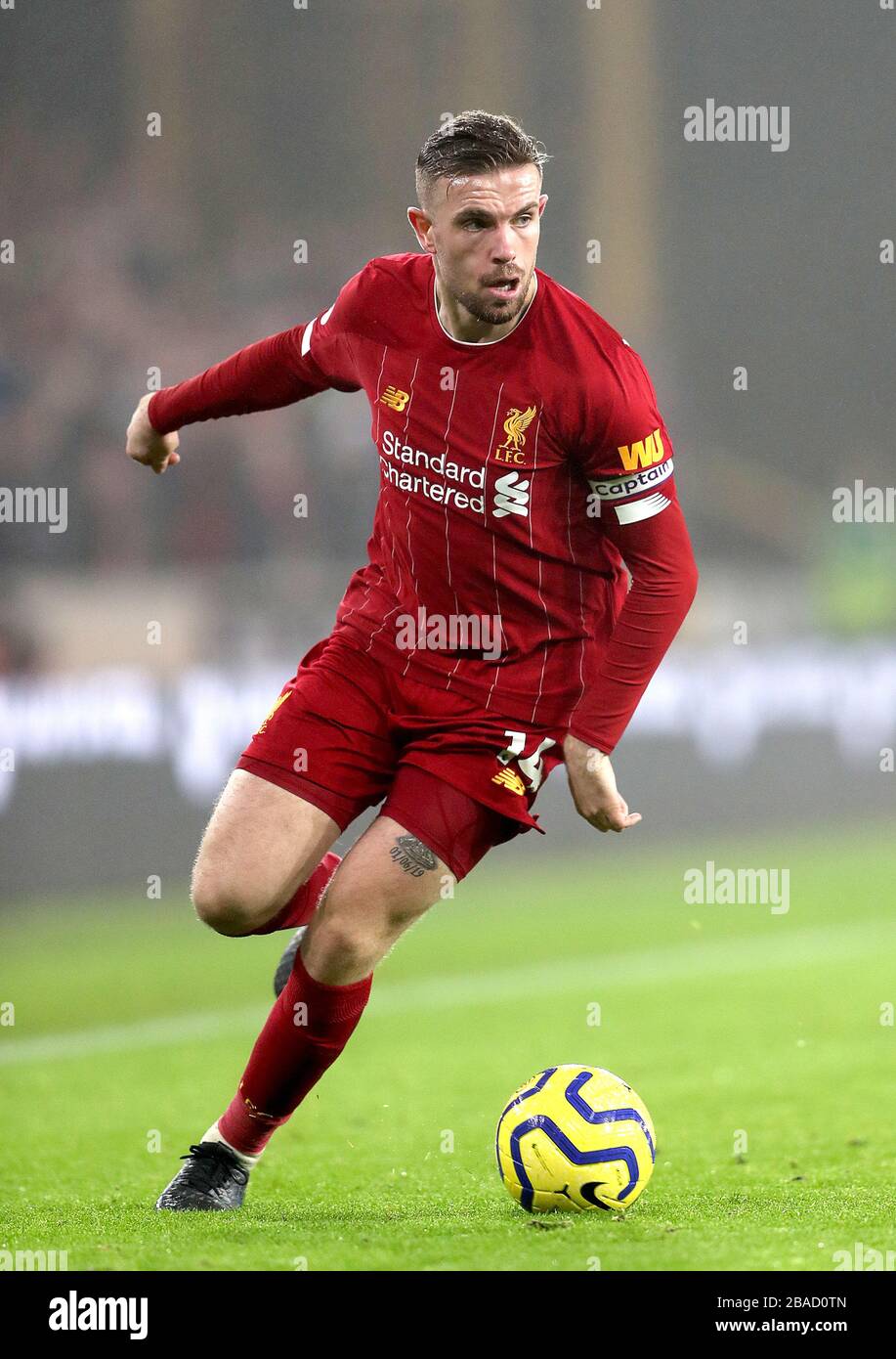 Liverpool's Jordan Henderson Stock Photo