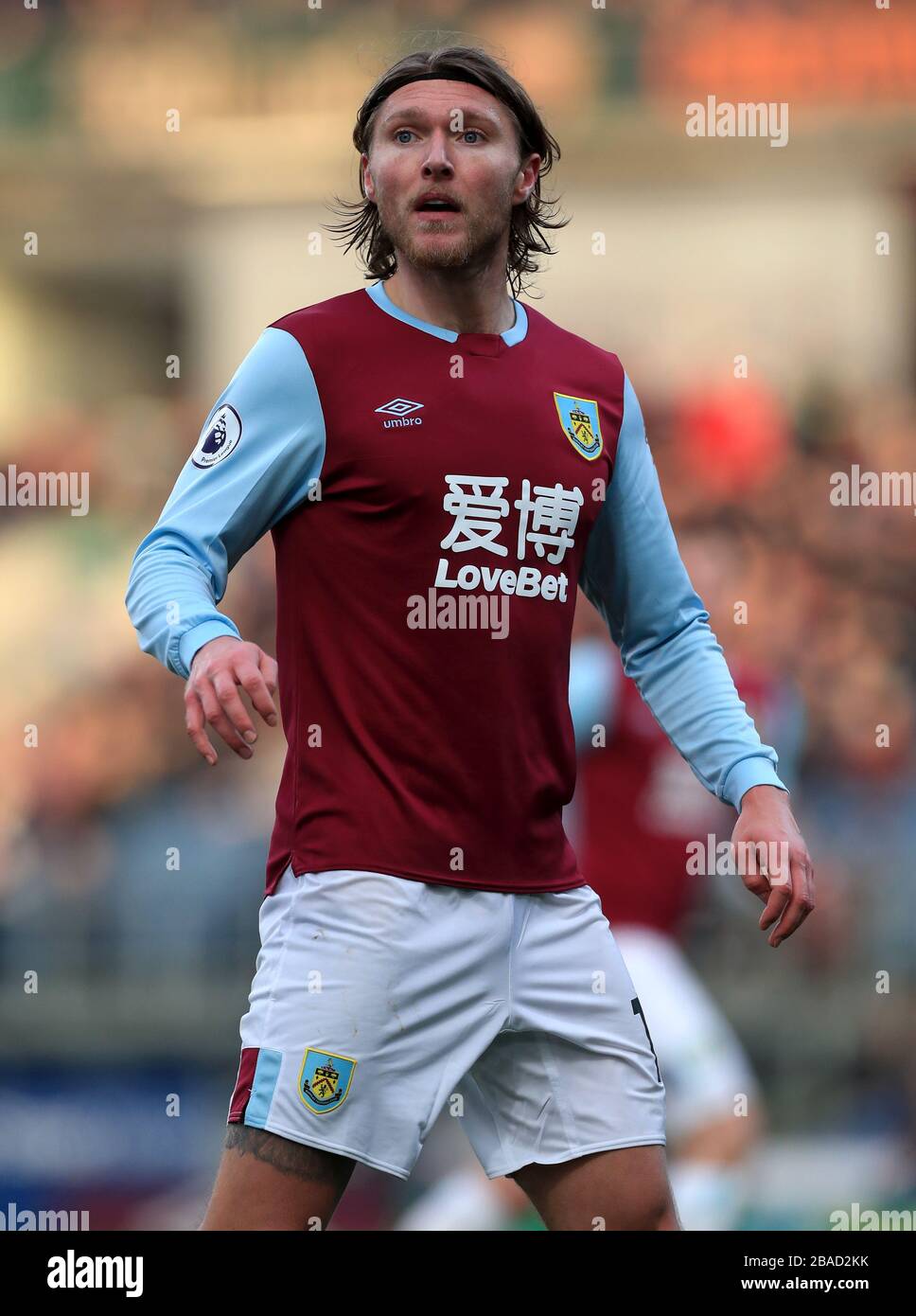 Burnley's Jeff Hendrick Stock Photo