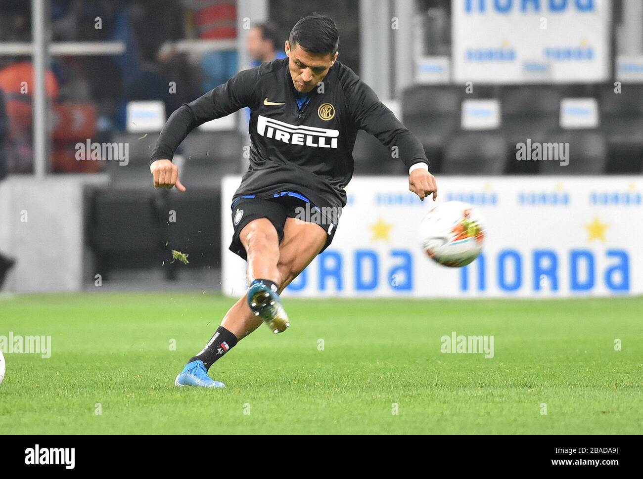 Alexis Sanchez Inter During Italian Serie A Soccer Season 2019 20 Italy Italy 01 Jan 2020 Soccer Italian Serie A Soccer Match Stock Photo Alamy
