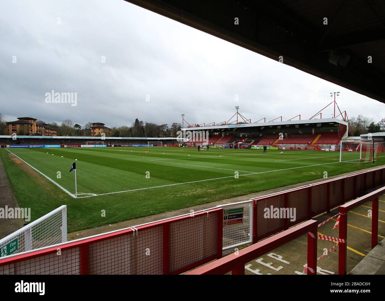 A general view of The People's Pension Stadium before kick off Stock Photo