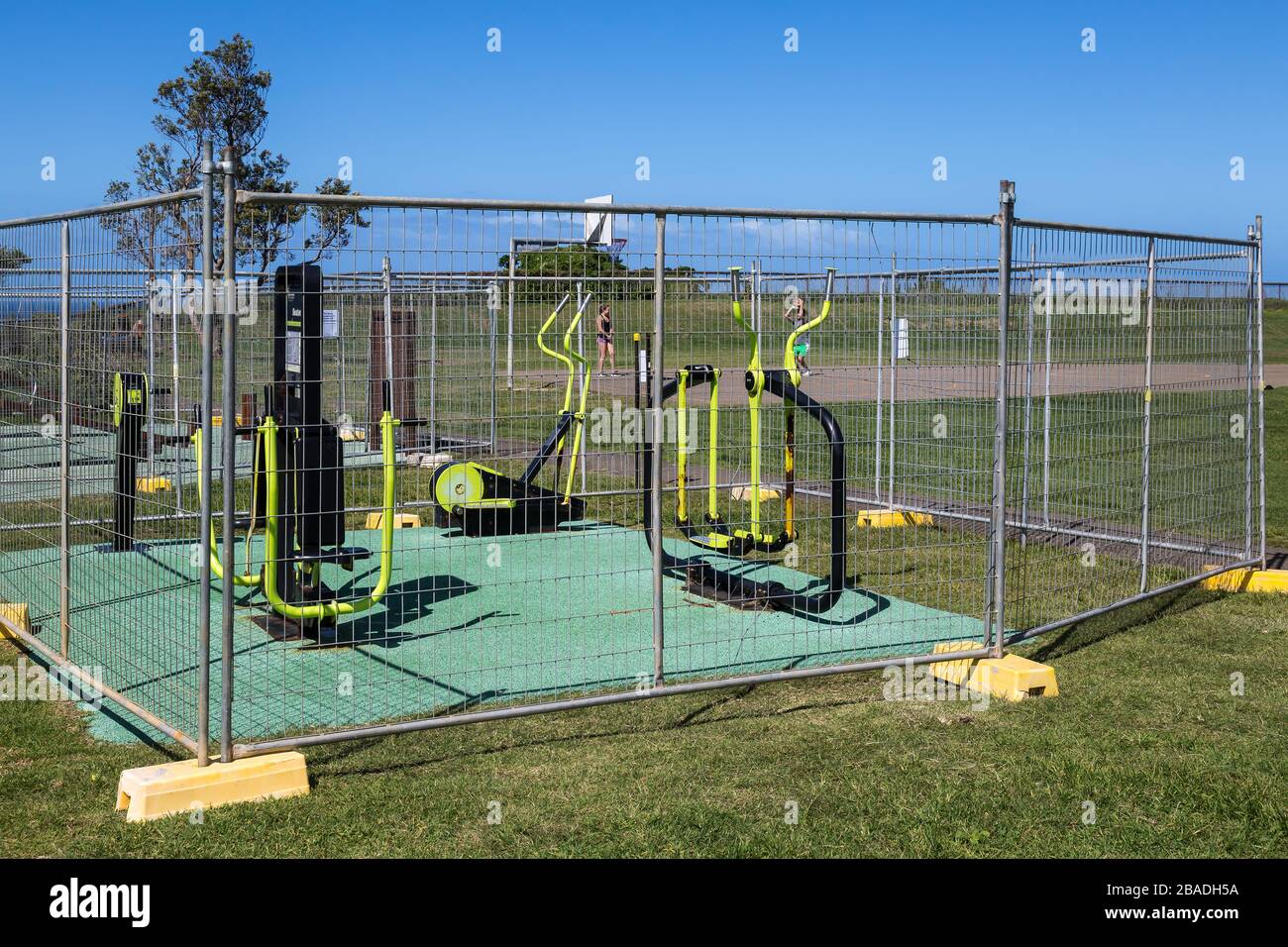 Christison park outdoor gym hi-res stock photography and images - Alamy
