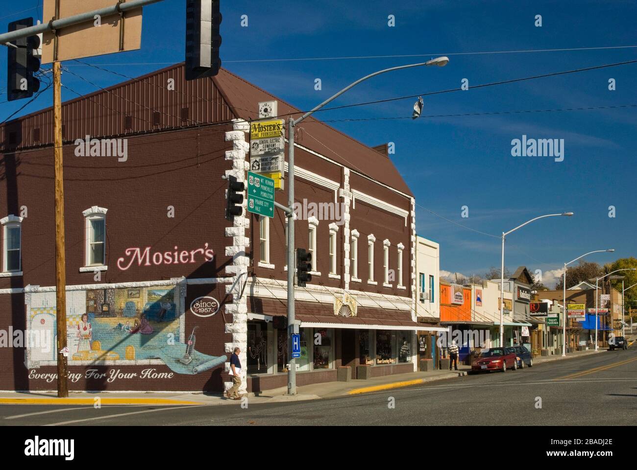 John day oregon main street hires stock photography and images Alamy