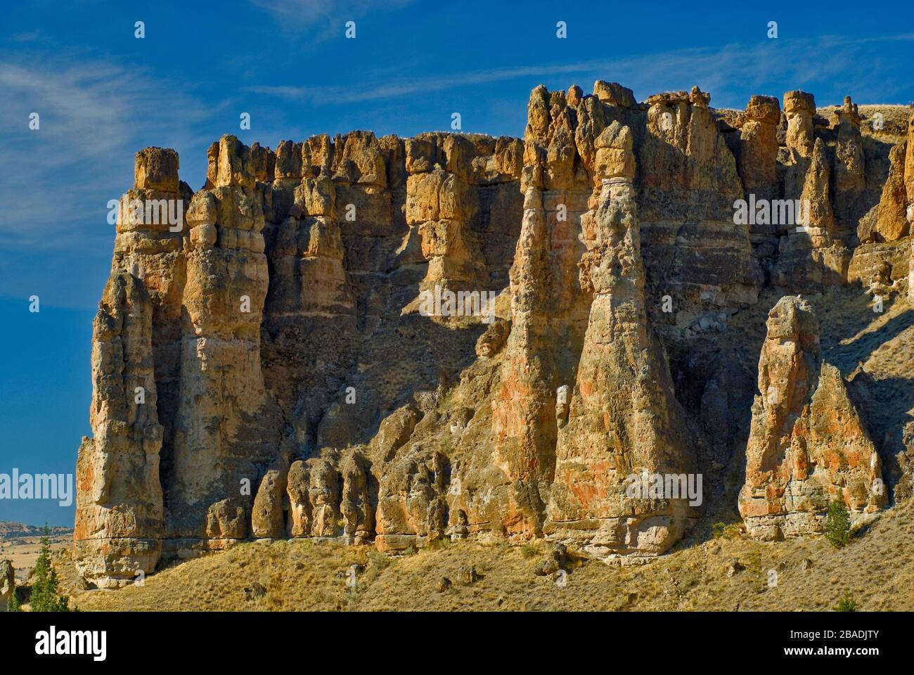 Clarno Unit Geology geological erosion cliff hi-res stock photography and images ...