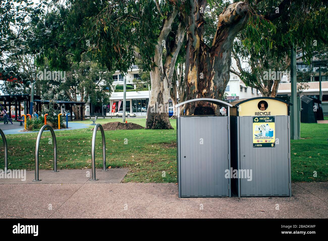 Garbage recycling bin australia hires stock photography and images Alamy