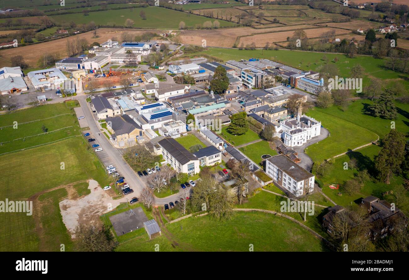 A general view of Bristol University Veterinary School in Langford