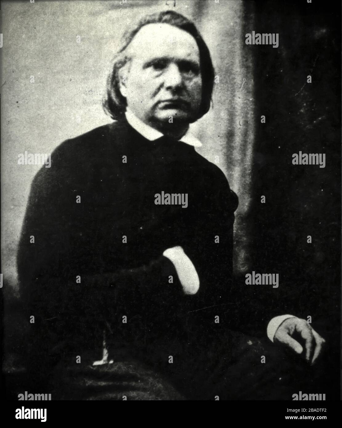victor hugo, 1854 Stock Photo