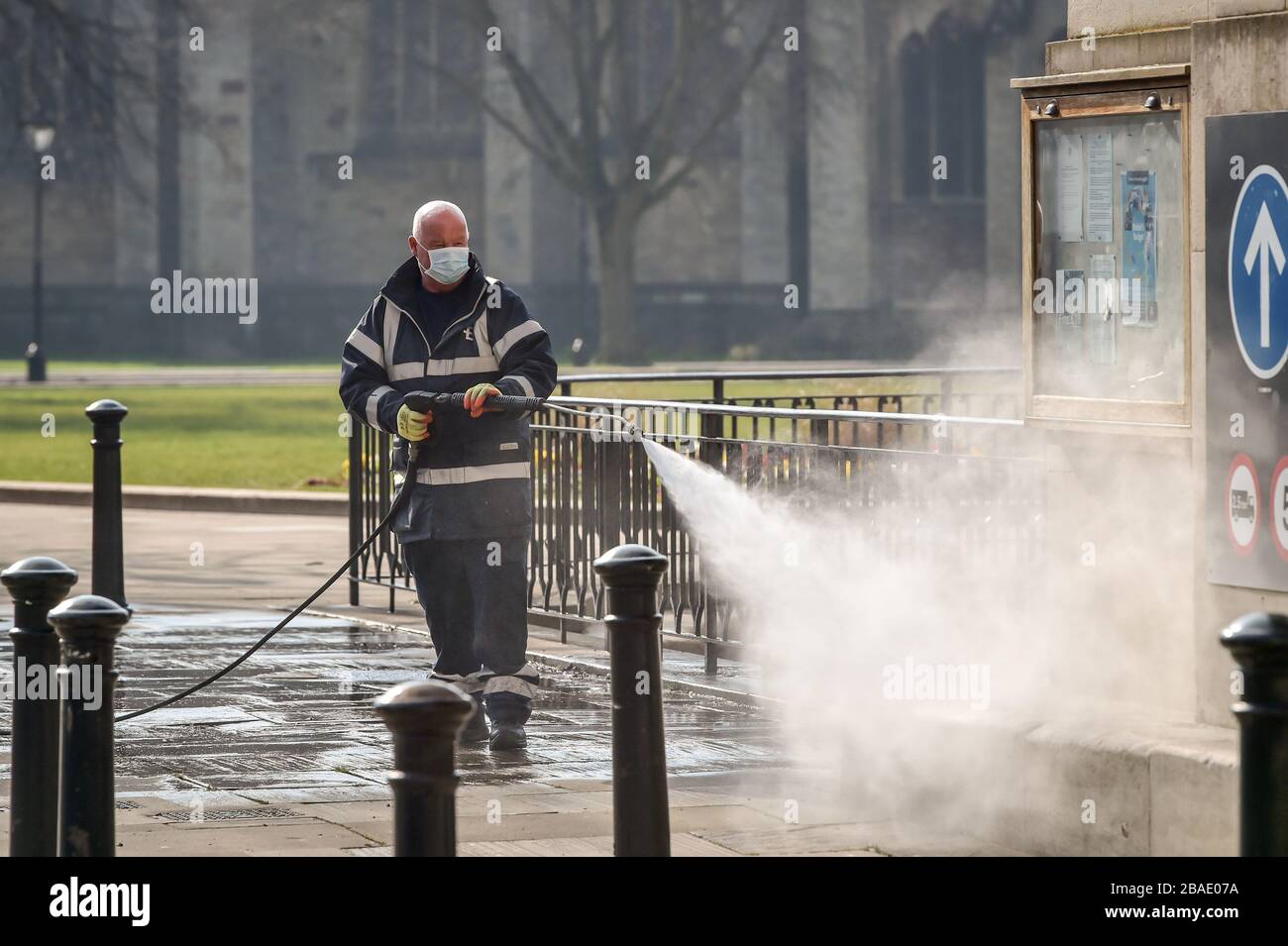 Workers from the Bristol City Centre Business Improvement District (BID