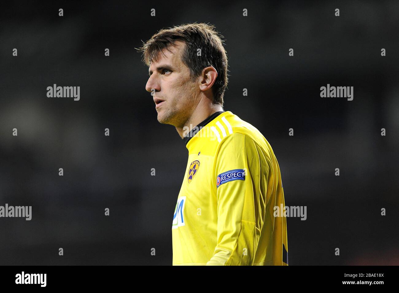 NK Maribor goalkeeper Jasmin Handanovic Stock Photo - Alamy